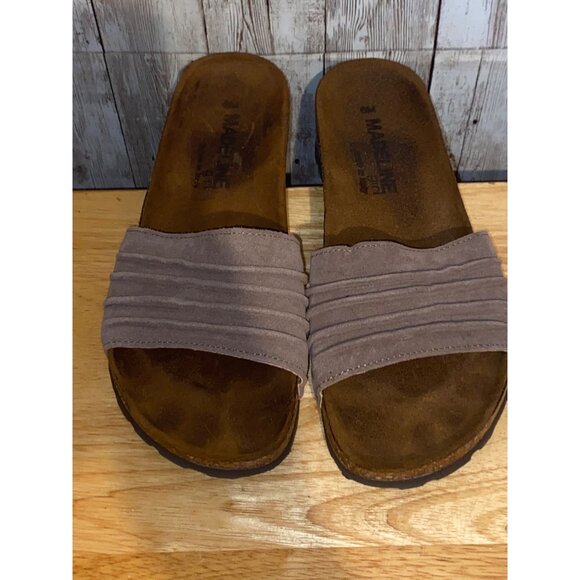 Women's Madeline Girl Sandals Slip On Flats Slides Size 6 - Picture 3 of 12